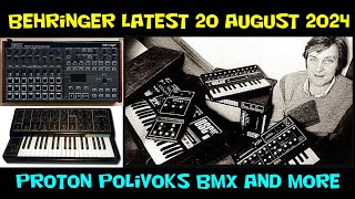 Latest Behringer News 20 August 2024 [upl. by Arondell172]