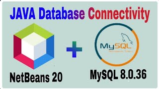 How to connect MySql Database 8036 amp Java NetBeans IDE 20 Using Connectorj Driver  JDBC in java [upl. by Nofets84]