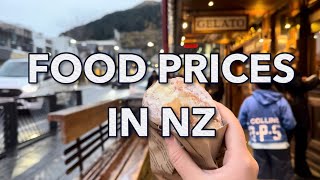 How much I spent on food in New Zealand  Queenstown Milford Sound Te Anau Mt Cook Wanaka [upl. by Haveman896]