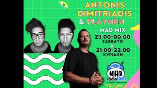 DJ Antonis Dimitriadis amp Playmen  Mad Mix 1062madradio [upl. by Yllom]