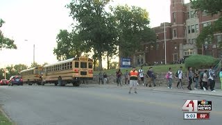 Day two of school bus woes for Lincoln College Prep [upl. by Adnhoj864]