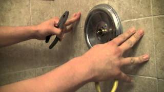 How to Repair a Moen Shower Faucet StepbyStep [upl. by Einna]