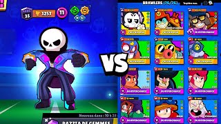 Mr POISON contre TOUS LES 76 BRAWLERS de Brawl Stars 🔥 [upl. by Head293]