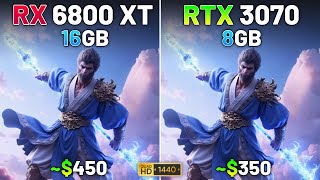 RX 6800 XT vs RTX 3070  Test in 15 Games  1440p [upl. by Ellerahc654]