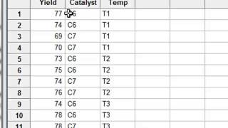 Multifactor ANOVA Minitab [upl. by Siravat]