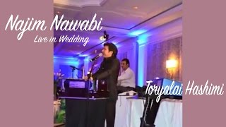 Najim Nawabi  Sosan Gul e Man  Mast Mix  Live 2016  Toryalai Hashimi [upl. by Lenra]