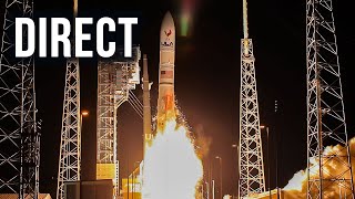 🔴 Lancement VULCAN CERT2 de ULA commenté FR [upl. by Schroder]