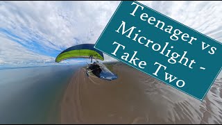 Teenager vs Microlight Take 2 [upl. by Alexandria818]