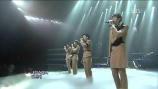 2AM  Cant let you go even if i die 2AM  죽어도 못보내  SBS Inkigayo 인기가요 101219 [upl. by Aramenta]