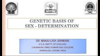 Genetic Basis of Sex Determination [upl. by Ihcalam286]