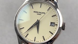 Patek Philippe Calatrava 5227G001 Patek Philippe Watch Review [upl. by Hareehahs]