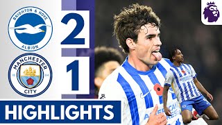 🔵Brighton vs Manchester City 21 Extended HIGHLIGHTS  PREMIER LEAGUE 2425 [upl. by Oivalf734]