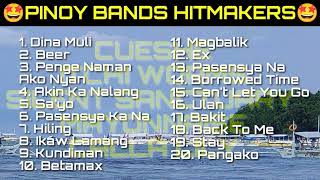 OPM Bands Music Playlist Part 3 Best of Cueshe Silent Sanctuary Itchi Worms and Calla Lily [upl. by Ojyma6]