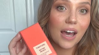 ecosmetics tomfordbeauty tomfordbitterpeach fragrancereview fragrancecollection budgetbeauty [upl. by Lanrev]