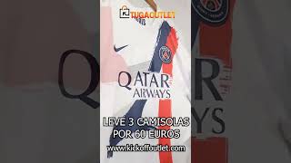 As Camisolas do PSG 202425  Principal Secundária e Terceira  Promoção Leve 3 por 60€ [upl. by Aisak]