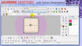 Janome Digitizer new in V3 part 2 [upl. by Sirronal]