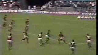 Flamengo 2 x 0 Palmeiras  Brasileiro 1987 [upl. by Newman]