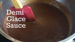 Demi Glace Sauce【SUBS】En essential sauce for Japanese Yoshoku dishes [upl. by Ahcorb465]