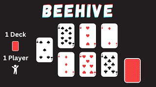 How to Play Beehive Solitaire [upl. by Joappa]