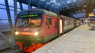 Vladivostok Airport Express Train Владивосток Экспресс Приморья [upl. by Isador]