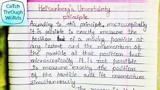 Heisenbergs Uncertainty Principle  BSCMSC PHYSICS  explained in hindi  Derivation amp Question [upl. by Nyroc]