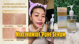 NIACINAMIDE PURE SERUM BENEFITS amp HOW TO APPLY [upl. by Anabal420]