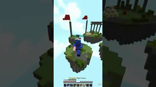 Cool Minecraft Fireball Fight Clutch funagain minecraft hypixel bedwars viralvideo [upl. by Ruhl]