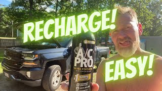 Recharge AC 2016 Silverado  Short Video [upl. by Mathew]