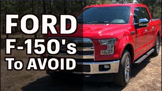 Ford F150 Trucks to Avoid [upl. by Folger323]