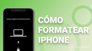 Cómo formatear iPhone sin iTunesmás fácil [upl. by Anaya345]