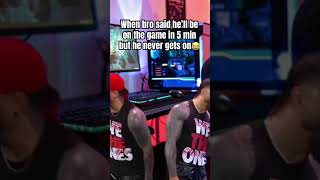 NOPE😂 wwe jeyuso jimmyuso usos youtubeshorts shorts funny gaming relatable wwefan lmao [upl. by Arndt]