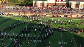 Marching Song amp Yea Eastern  pregame  101522  EKU Marching Colonels [upl. by Tita]