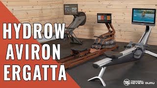 Aviron vs Hydrow vs Ergatta  Rowing Machine Comparison Review [upl. by Haldas]