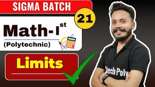 MathematicsI  Lecture21 Limits part4  New Syllabus 202425  Polytechnic by Gaurav Sir [upl. by Oicnoel497]