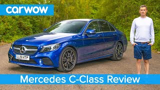 Mercedes CClass 2020 indepth review  carwow Reviews [upl. by Ekud323]