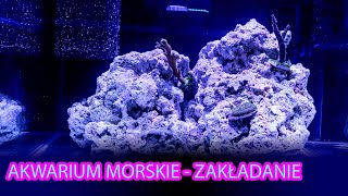 JAK ZAŁOŻYĆ AKWARIUM MORSKIE  moja kostka typu NANO REEF  ZEOVIT [upl. by Columba136]