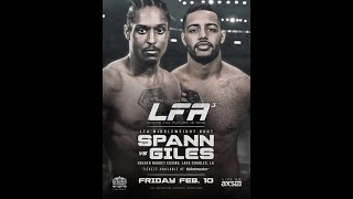 LFA MMA 3  Full Event Featuring BRENDAN ALLEN vs JOE KIRK  WORLD TITLE fight [upl. by Jerol]