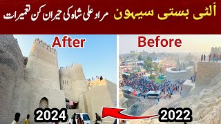 Lal Shahbaz Qalandar Mela 2024  Ulti Basti Sehwan Sharif  Sehwan Sharif Dhamal [upl. by Eednil]