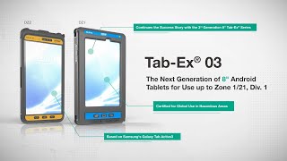 TabEx® 03—the Next Generation of 8quot Android Tablets [upl. by Boigie]