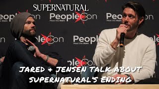 Jensen Ackles amp Jared Padalecki talk about Supernaturals ending [upl. by Ahtimat]