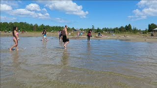 Singing Sand Beach Tobermory Bruce Peninsula [upl. by Irec]