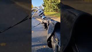 Last rides of the season Shovelhead Hunt Magneto SampS Dual Throat [upl. by Akimert693]