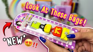 Unbox the Magic Adorable Ring amp Purse Erasers ✨💖 ASMR unboxing notalkingasmr [upl. by Sternberg504]