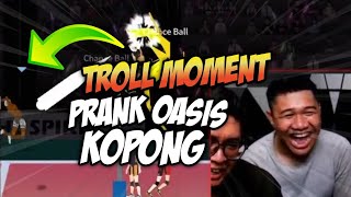 MOMENT NGETROLL TEMEN PAKAI OASIS KOPONG AUTO NANGIS DIPOJOKAN 🥲 [upl. by Aisatna356]