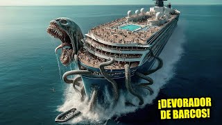 Crucero De Lujo Es Atacado Por Una Bestia Marina Gigante Que Devora A Todos Los Pasajeros  Resumen [upl. by Richardo]