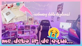 MI DESPEDIDA DE ESTE LUGAR  DOBLE UNBOXING DE PLACAS 1 MILLÓN 😭 ANIELICA ROBLOX [upl. by Llennoj44]