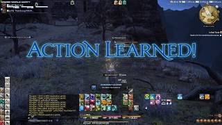 FFXIV Stormblood  Blue Mage Spell  Loom [upl. by Nelleyram]