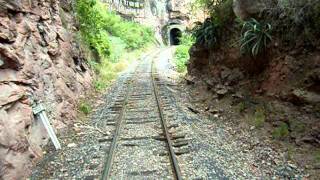 Tren Chepe cruzando cinco tuneles rumbo a Temoris [upl. by Ainattirb379]