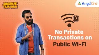 Dont use Public WiFi  Public WiFi Hacking  Teja Bhai ka Sath Investor Education by Angel One [upl. by Pelagi]