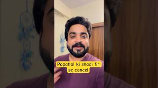 Popatlal ki shadi firse cancel tmkoc tarakmehtakaultachashma popatlalkishaadi popatlal jethalal [upl. by Arotahs]